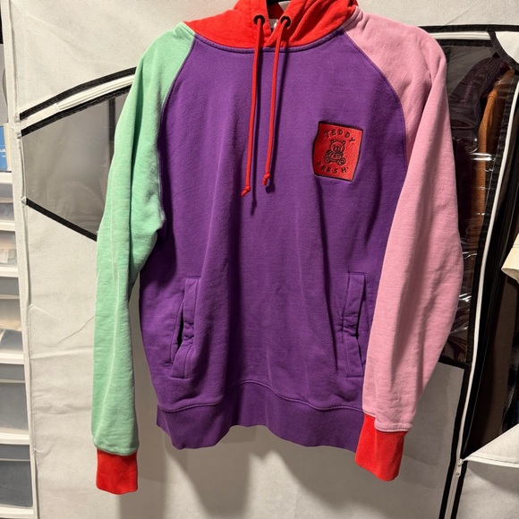 Teddy Fresh Multicolor Raglan Sweater - Picture 1 of 7